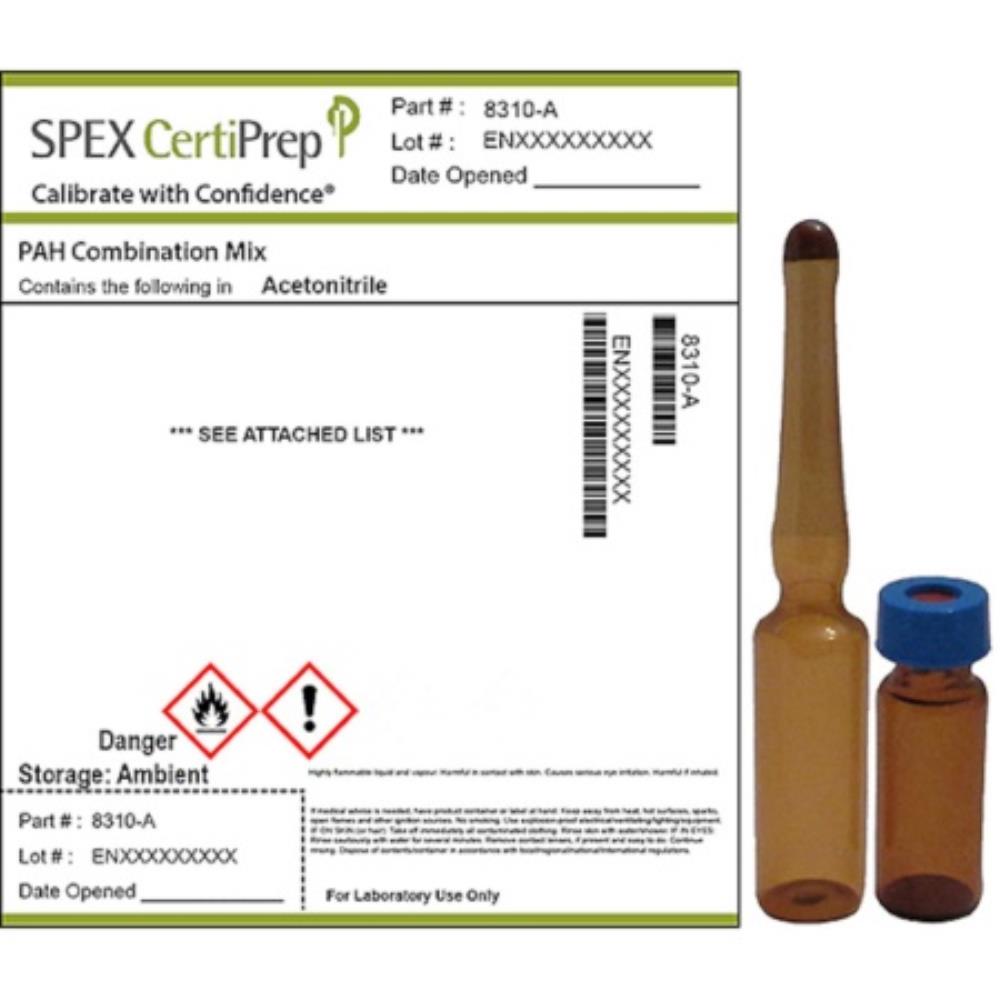 SPEX CertiPrep Polynuclear Aro | 8310-A | SPEX CERTIPREP | SLS