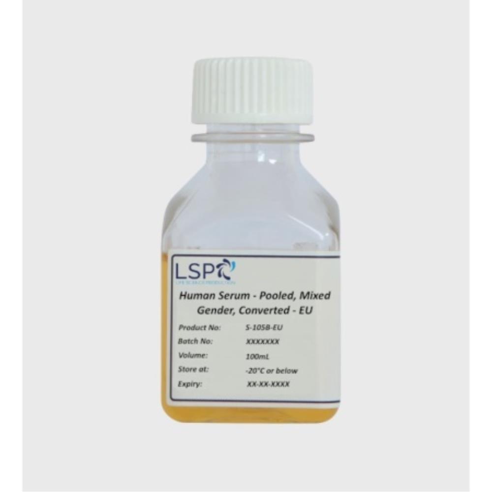 Human Serum Type O - Converted | SER1188EU | LIFE SCIENCE GROUP | SLS